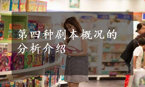 第四种剧本概况的分析介绍