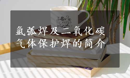 氩弧焊及二氧化碳气体保护焊的简介