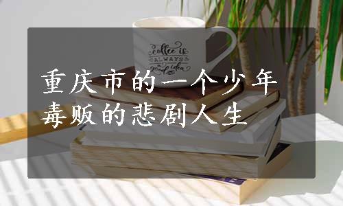 重庆市的一个少年毒贩的悲剧人生