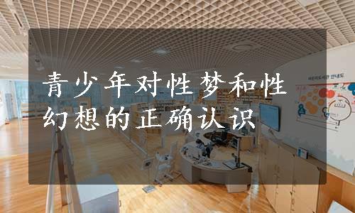青少年对性梦和性幻想的正确认识