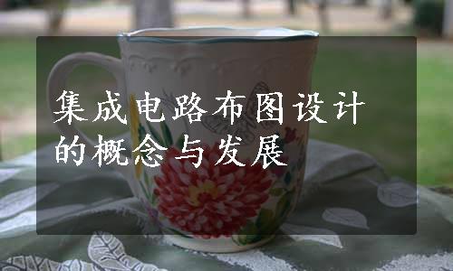 集成电路布图设计的概念与发展