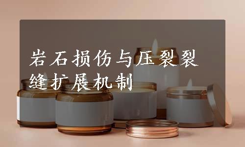 岩石损伤与压裂裂缝扩展机制