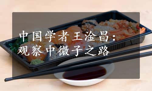 中国学者王淦昌：观察中微子之路