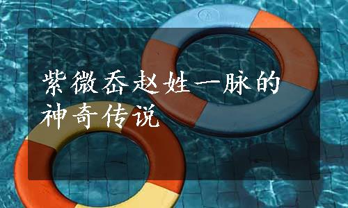 紫微岙赵姓一脉的神奇传说