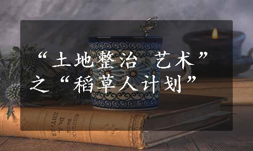 “土地整治 艺术”之“稻草人计划”