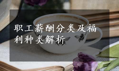 职工薪酬分类及福利种类解析