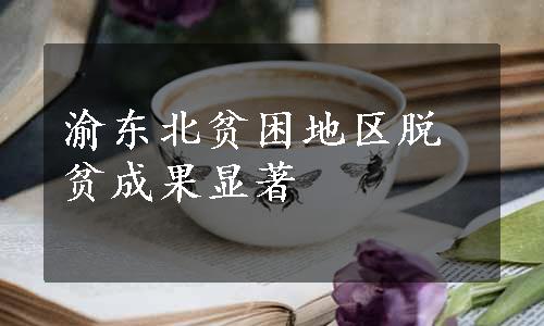 渝东北贫困地区脱贫成果显著
