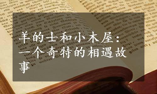 羊的士和小木屋：一个奇特的相遇故事
