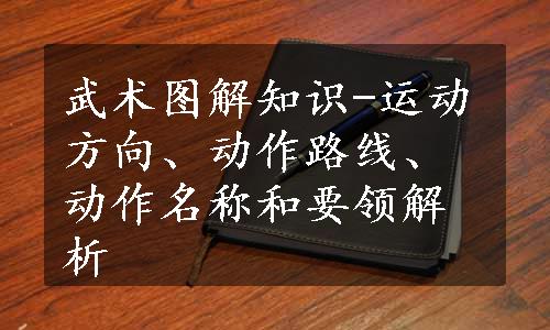 武术图解知识-运动方向、动作路线、动作名称和要领解析