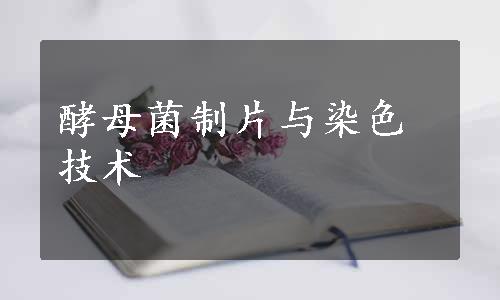 酵母菌制片与染色技术